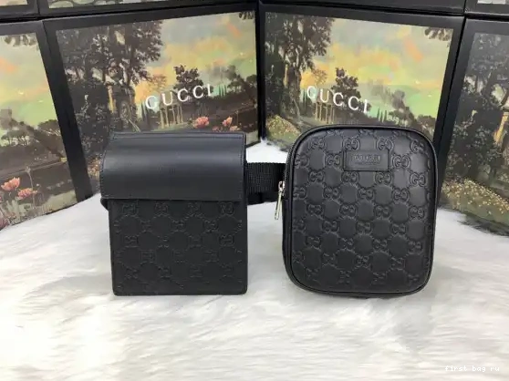 First bag ru GUCCI GG belt bag 0519